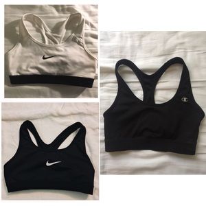 sports bra BUNDLE of 3